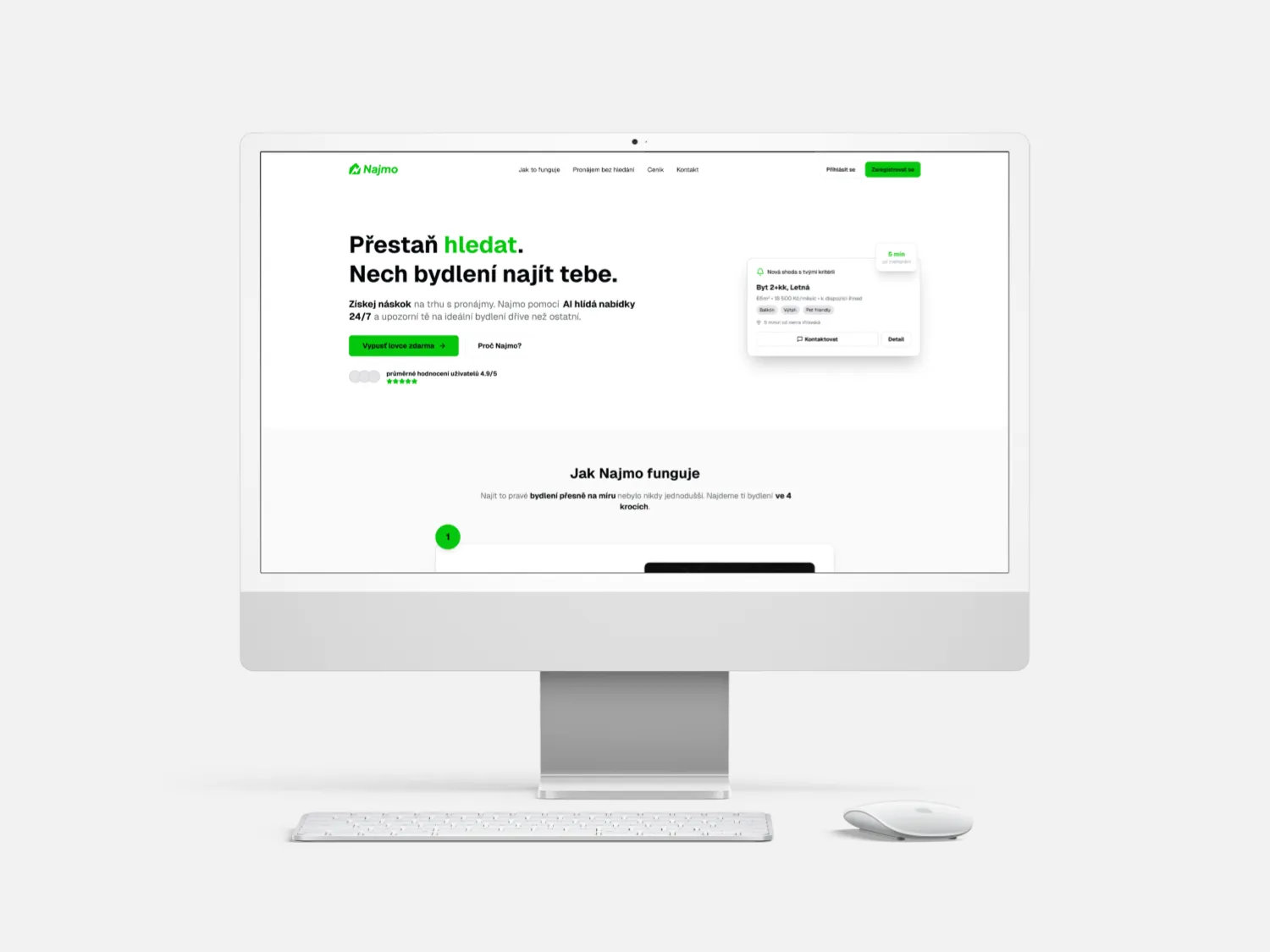 Najmo.cz, chytrý lovec pronájmů